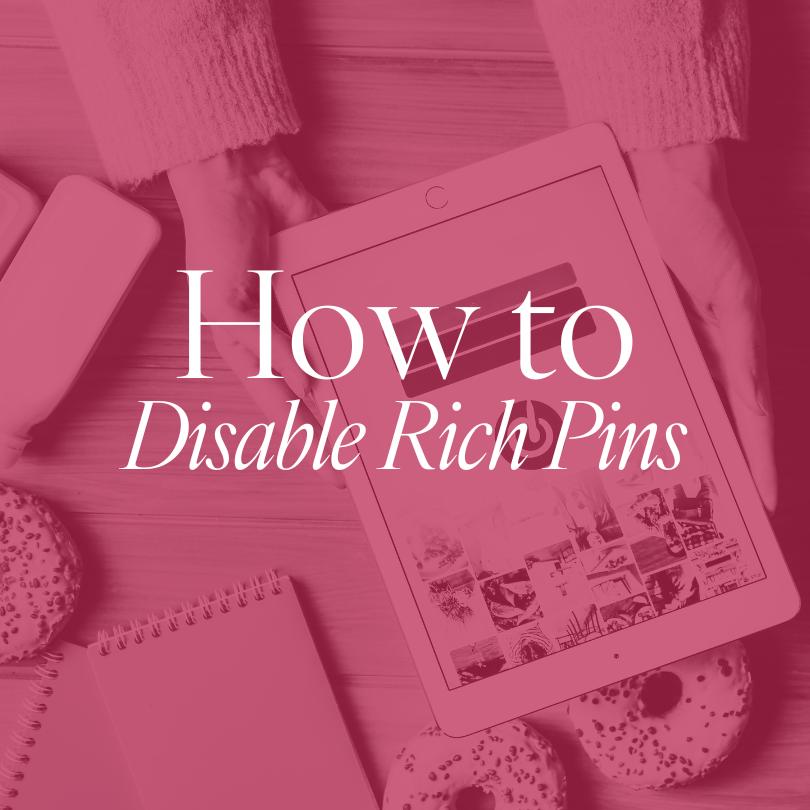 Homepage Apr 2024 7 How to Disable Rich Pins on Pinterest: When and Why You Might Need To
